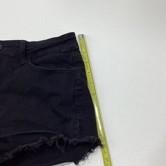 Kan Can Black Cutoff Shorts KanCan Estilo Shorts Stretch Cutoffs Size 11 - Picture 7 of 9